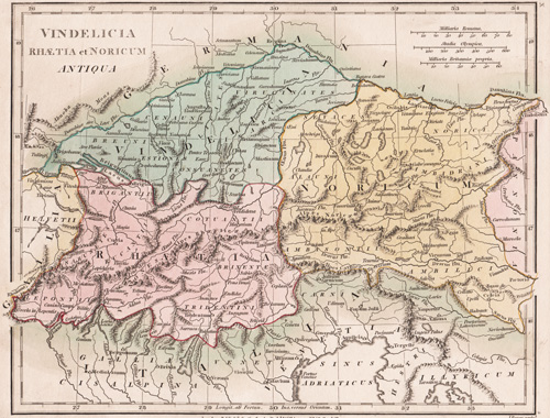 Vindilicia Rhaeta et Noricum Antiqua 1808